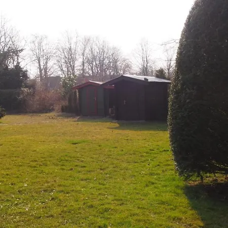 Blockhaus Holzfaeller Feriehus